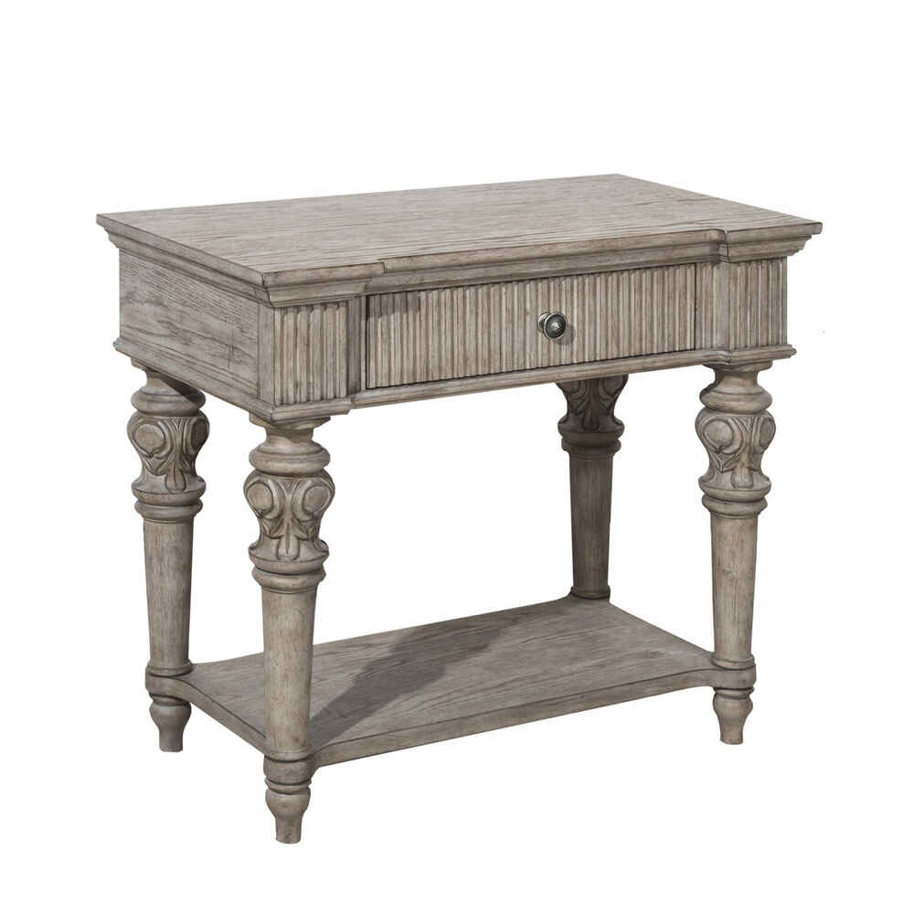 One Drawer Open Nightstand