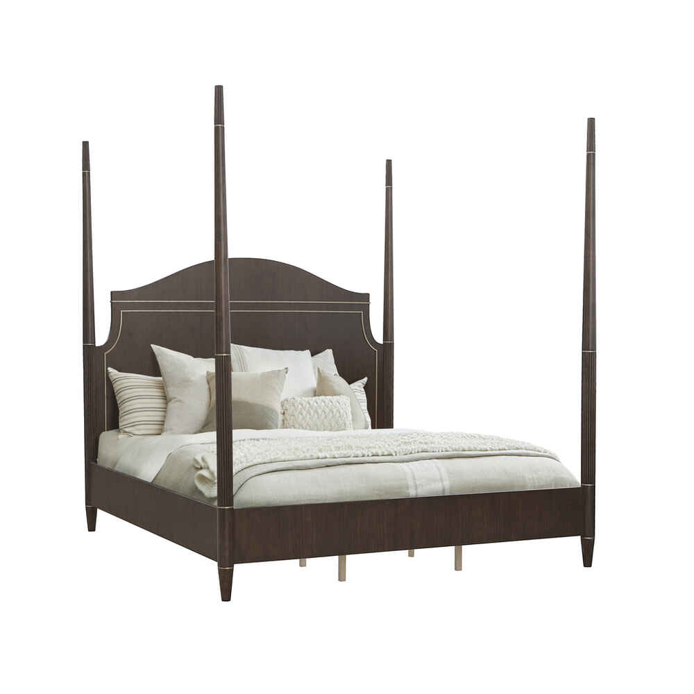 King Poster Panel Bed